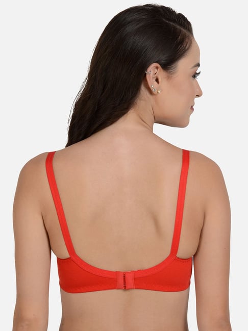 mod & shy Red Bra