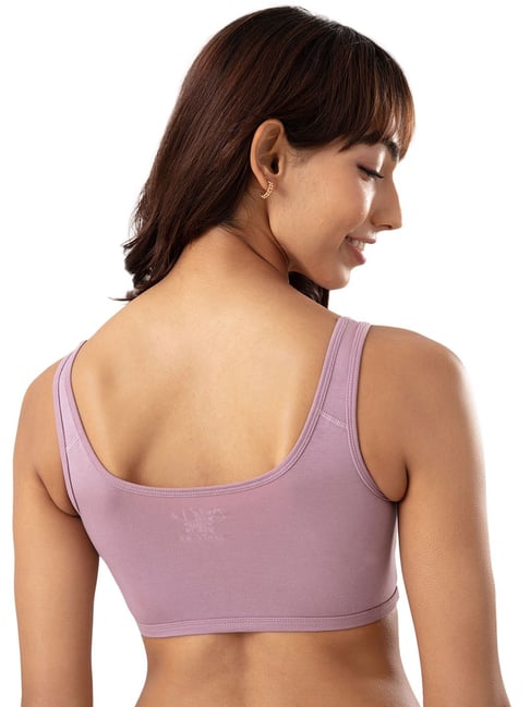Buy Nykd Purple Wireless Non-Padded Full Coverage Non Wired T