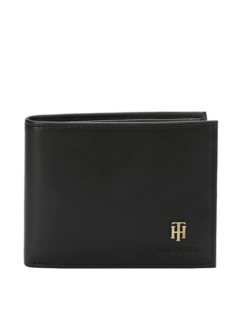 Tommy Hilfiger Remington Plus Black Casual Leather Bi-Fold Wallet for Men