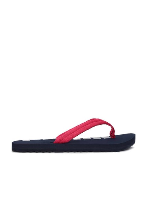 Puma Kids Epic v2 Jr Peacoat & Bright Rose Flip Flops