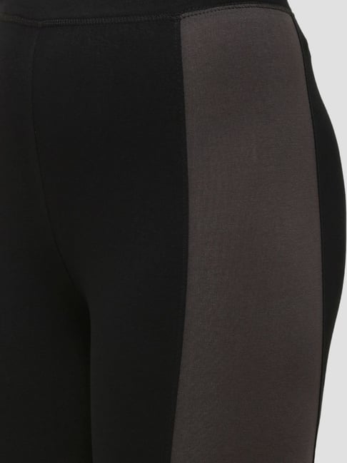 Buy De Moza Black Regular Fit Leggings for Women Online @ Tata CLiQ