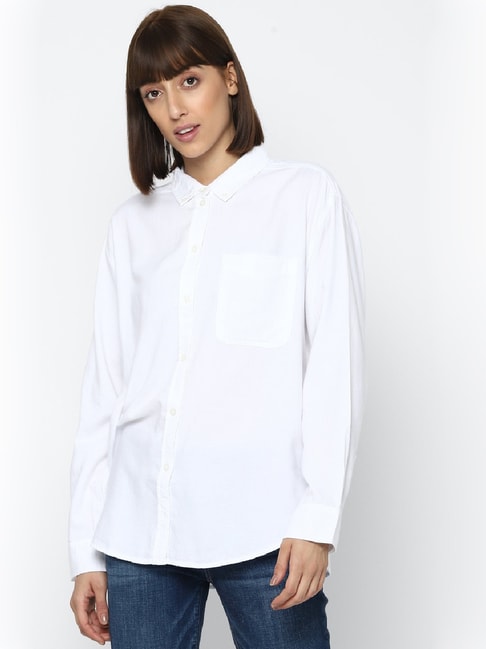American Eagle Outfitters White Shirt Price in India