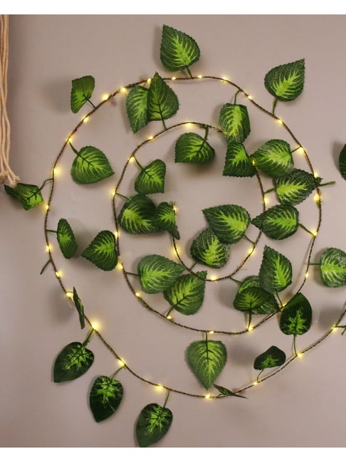 Homesake Warm White Plastic Decorative Vine String Lights - Set of 2