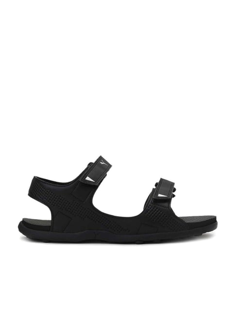 Puma Men's Street walk IDP Black Floater Sandals