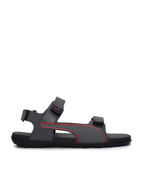 Puma Men's Sporty IDP Ash Grey Floater Sandals