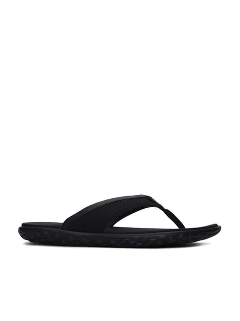 Puma Men's Galaxy Comfort V3 IDP Black Flip Flops