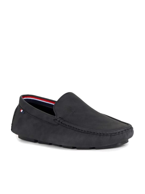 us polo black loafers