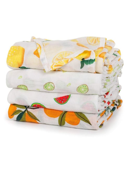 Elementary Multicolor Cotton Wash Clothes Set