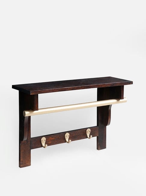 Fabindia Brown Hamam Towel Hanger