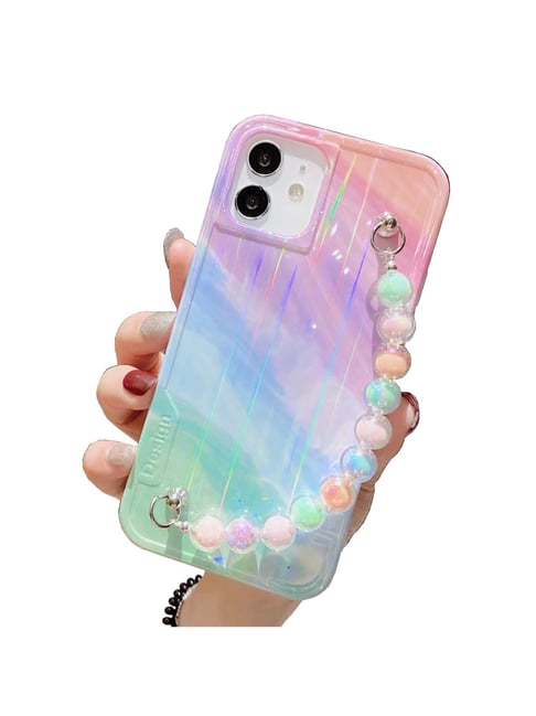MVYNO Cases and Covers : Buy MVYNO Elegant Cover with Back Holder for iPhone  11 (White Pearls Holder) Online