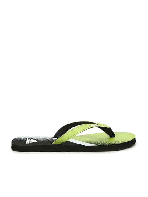 Adidas Women's JUNG 21 W Green & Black Flip Flops