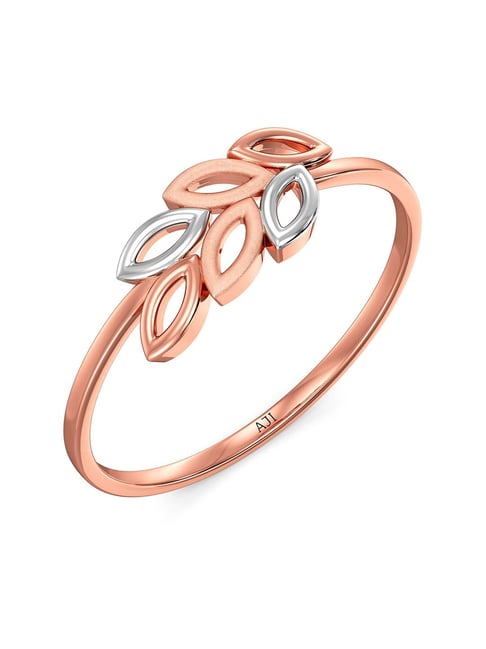 Beautiful 18k Rose Gold Diamond Engagement Ring - 66mint Fine Estate Jewelry