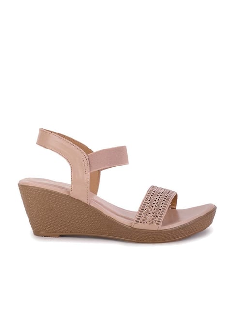 Sandal wedges online bata