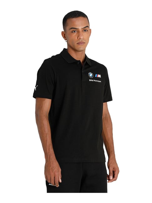 Puma BMW Motorsport Black Polo T-Shirt