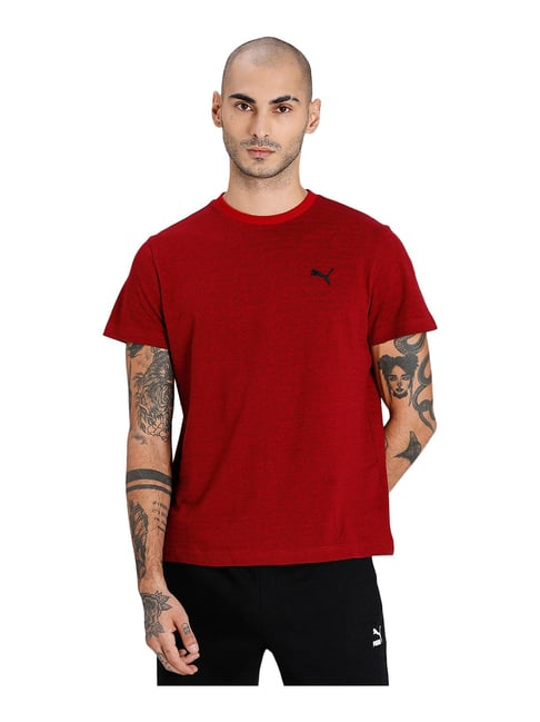 Puma Red Crew T-Shirt