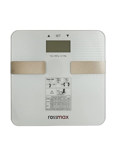 Rossmax WF260 Body Fat Monitor (Silver)