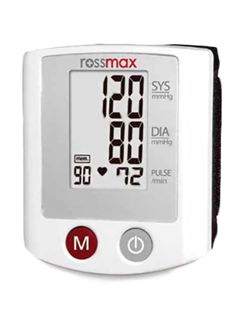 Rossmax S150 Automatic Wrist Blood Pressure Monitor (White)