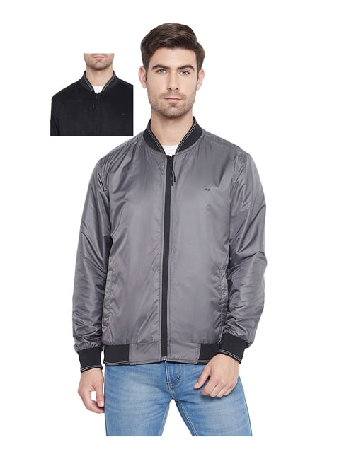 Reversible Jacket | Reversible Navy Bomber Jacket