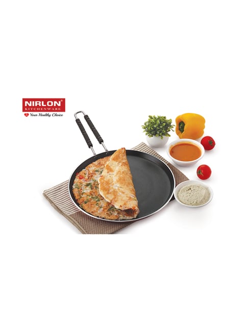 Red Aluminium Non Stick Dosa Tawa