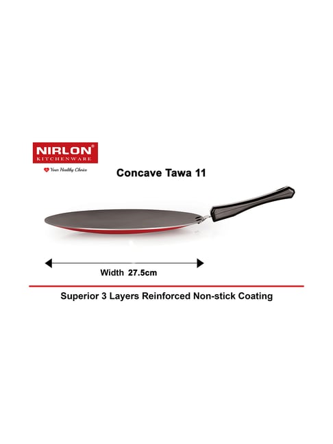 Nirlon Non-Stick Red Aluminium Kitchenware Cooking Utencil Combo Set-Nirlon-HomeFurnishing-TATA CLIQ