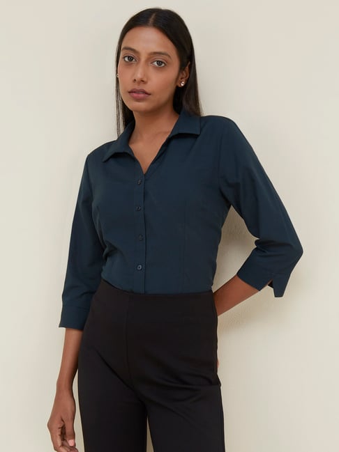 Westside Dark Green Lucy Shirt 
