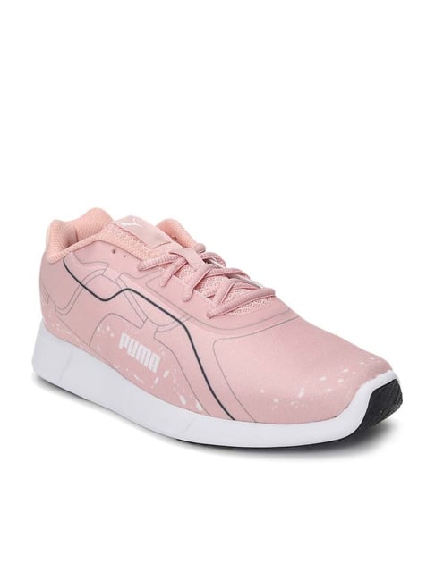 Buy Puma Women's Haley IDP Salmon Pink Casual Sneakers for Women