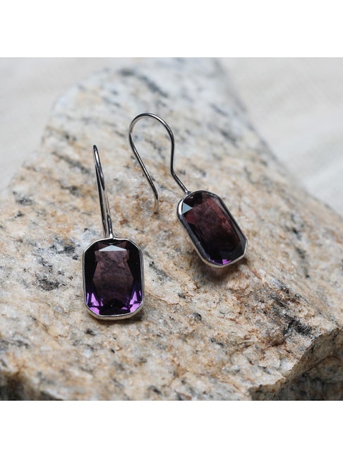 Buy Purple Trishul Earrings Online on Brown Living  Womens earrings