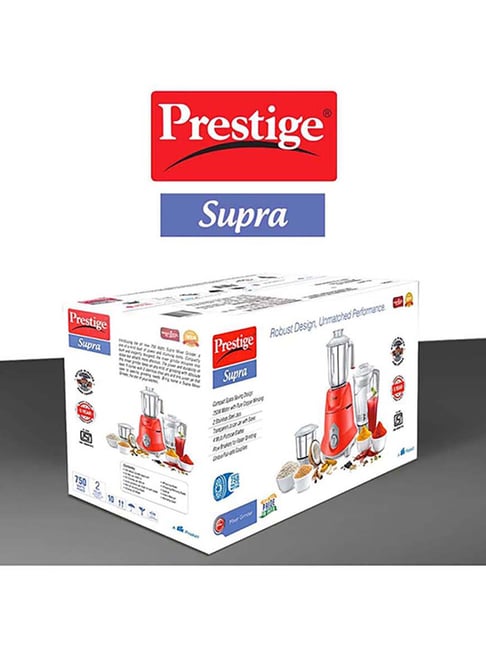 Buy Prestige Supra 750W Mixer Grinder Online At Best Price @ Tata CLiQ
