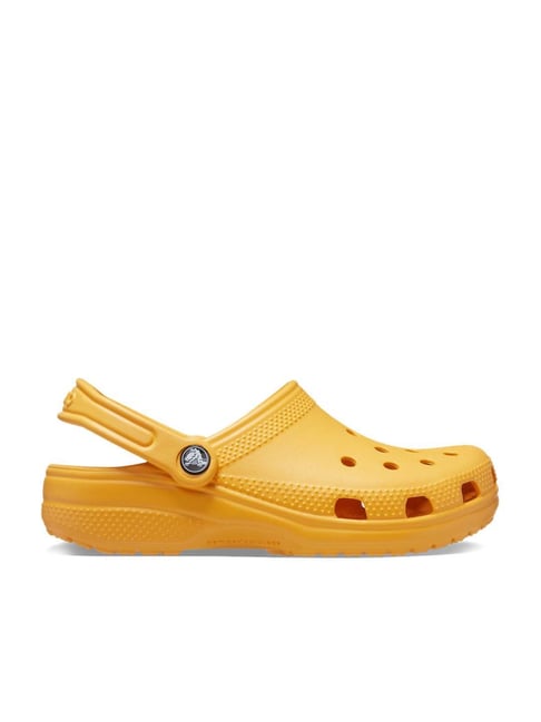 Mustard deals yellow crocs