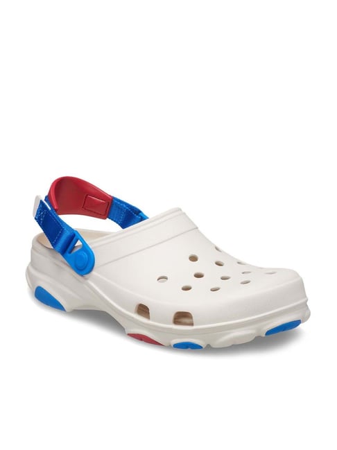 Crocs Classic Unisex Cream Back Strap Clogs