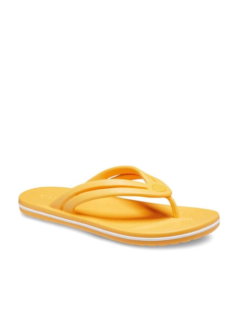 Crocs Women's Crocband Orange Flip Flops