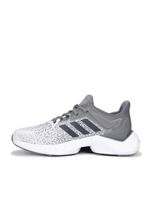 Buy Adidas Men's ALPHATORSION 2.0 M Grey & White Running Shoes for