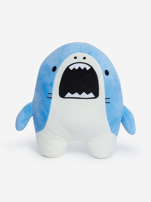 Xcite Xclusives Blue & White Standing Shark Toy-Xcite Xclusives-Apparel-TATA CLIQ