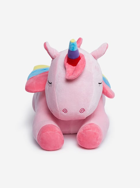 sleeping unicorn soft toy