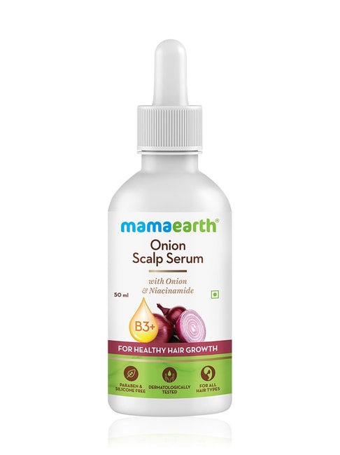 Buy Mamaearth Onion Scalp Serum for Healthy Hair Growth - 50 ml Online At  Best Price @ Tata CLiQ