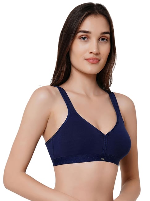Buy Soie Multicolor Non Wired Non Padded Full Coverage Bra (Pack Of 2) for  Women Online @ Tata CLiQ