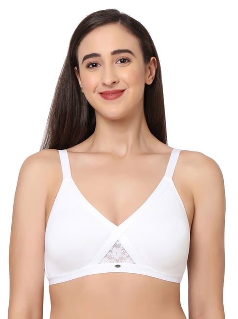 Buy Soie Multicolor Non Wired Non Padded Full Coverage Bra (Pack Of 2) for  Women Online @ Tata CLiQ