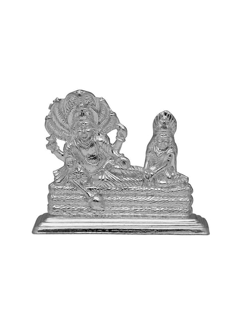 Sri Jagdamba Pearls Vishnu Laxmi 0.8 Silver Divine Idol-picture-19