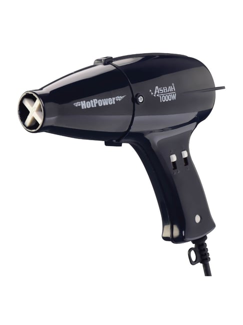 Asbah Professional Hot Power 1000W Hair Dryer with Two flexible heat settings - Multicolor