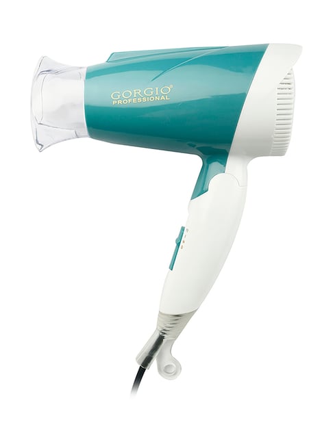 Gorgio Professional HD1200 1800W Hair Dryer (White and Blue)