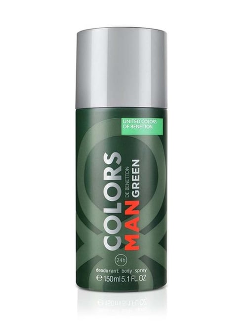 United Colors of Benetton Colors Green Deodorant for Men - 150 ml