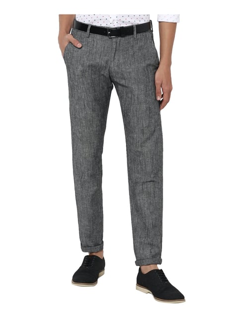 Allen Solly Casual Trousers  Buy Allen Solly Men Olive Slim Fit Solid  Casual Trousers Online  Nykaa Fashion