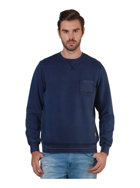 Buy Louis Philippe Sport White Cotton Sweatshirt for Men Online @ Tata CLiQ