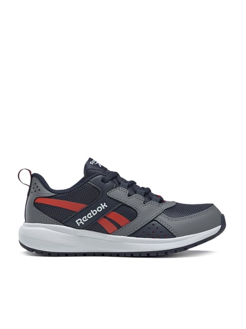 Reebok Kids ROAD SUPREME 2.0 Grey & Navy Running Shoes