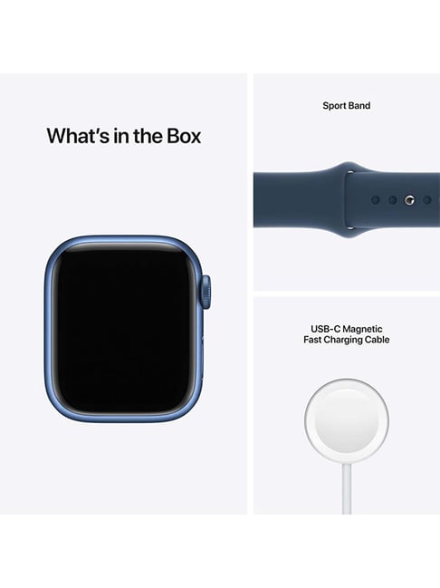 Buy Apple Watch 7 GPS + Cellular, 41mm Blue Aluminium Case