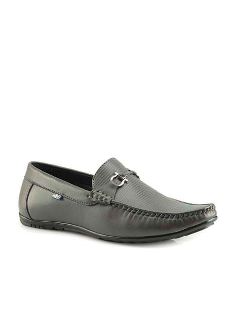 ID Men's Grey Casual Loafers