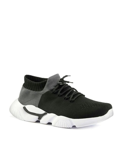 ID Men's Grey Running Shoes-ID-Footwear-TATA CLIQ