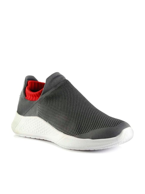 ID Men's Grey Walking Shoes-ID-Footwear-TATA CLIQ