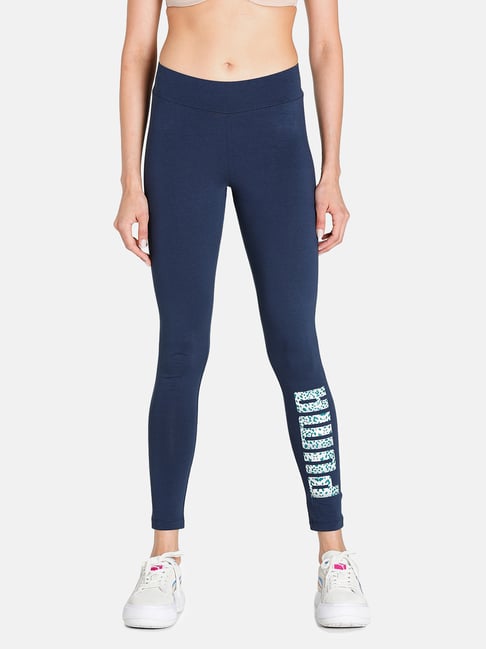 Puma Blue Cotton Tights-picture-11