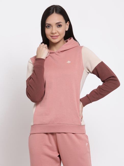 Pale pink cheap adidas hoodie